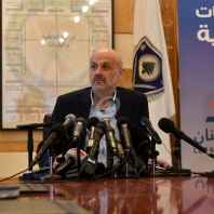 وزير الداخلية والبلديات بسام مولوي أثناء إعلان نتائج الإنتخابات النيابية 2022 - محمد سلمان