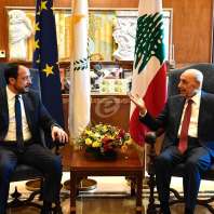 بري التقى الرئيس القبرصي في عين التينة - محمد سلمان