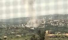 استهداف إسرائيلي طال عيتا الشعب وأطراف شبعا في جنوب لبنان