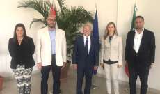 يمق زار السفيرة الإيطالية وبحث معها في قضايا تهم طرابلس وتلبي احتياجاتها