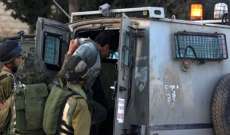 القوات الإسرائيلية اعتقلت 11 فلسطينيا في مدن عدة بالضفة الغربية