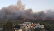 النشرة: اخلاء مستشفى القرداحة بعد وصول الحرائق الى المدينة 