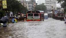 مقتل 137 شخصا إثر فيضانات بسبب الأمطار الموسمية الغزيرة في شمال الهند