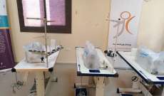 آلات خياطة من اليونيفيل الإيطالية لمركز الخدمات الإنمائية في بنت جبيل