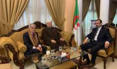 الشيخ جبري التقى السفير الجزائري: لتوحيد جهود الأمة لمواجهة التحديات