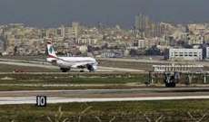 مدير عام الطيران المدني: يعفى الركاب القادمين إلى لبنان من اجراء 