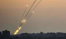 الجزيرة: اطلاق دفعة جديدة من الصواريخ من قطاع غزة باتجاه بلدات إسرائيلية