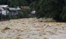 فقدان 11 شخصاً جراء الفيضانات في إندونيسيا
