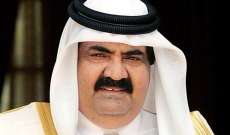 أمير قطر أعلن تسليم مقاليد الحكم لولي العهد الشيخ تميم بن حمد أل ثاني
