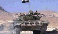 الاخبارية السورية: الجيش السوري سيطر على مئة بلدة وقرية بريفي حماة وإدلب