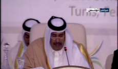 أمير قطر يدعو الخطيب وهيتو لشغل مقعد سوريا في القمة العربية
