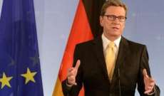 إصابة وزير خارجية ألمانيا السابق غيدو فيسترفيله بسرطان الدم