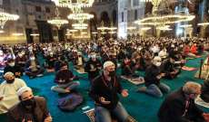 إقامة صلاة عيد الفطر في مسجد آية صوفيا للمرة الأولى منذ 87 عاما