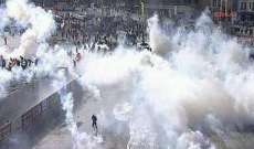 اشتداد المواجهات بين المتظاهرين والشرطة التركية في ميدان تقسيم