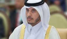 رئيس مجلس وزراء قطر هنأ رئيس مولدوفا بذكرى إستقلال لبلاده