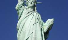 إخلاء تمثال الحرية وجزيرة ليبرتي في نيويورك لأسباب أمنية
