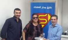 فيرا مراد تفوز بجائزة "Elsawt.com" الاسبوعية 