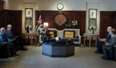 ملك الأردن إلتقى غانتس: ينبغي تكثيف الجهود لإعادة إطلاق مفاوضات السلام مع الفلسطينيين