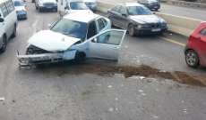 "النشرة": سقوط جريح في حادث سير على طريق الدامور