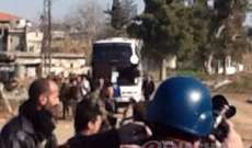 المسلحون يحتجزون وفد الأمم المتحدة في حمص القديمة