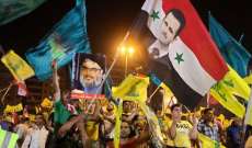 "حزب الله" لن ينسحب من سوريا بعد معركة يبرود ويربط خروجه بالحل النهائي للأزمة
