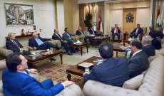 اللواء ابراهيم التقى رئيس بلدية مجدل عنجر ونقيب مستوردي ومصدري الخضار