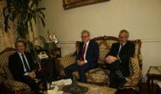 بون في زيارة وداعية لباسيل: فرنسا ستبقى موجودة في المبادرات الداعمة للبنان
