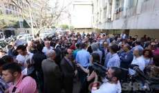 اعتصام تضامني مع صحيفة "الاخبار" امام مبناها في منطقة الحمرا