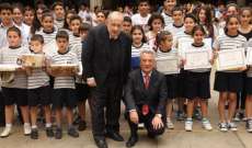 يوم ايطالي ثقافي فني ورياضي في مدرسة الكرمليت بحضور السفير الإيطالي