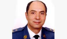 قيادة الجيش اللبناني نعت العميد الطيار المتقاعد جرجي طانيوس شهوان