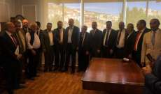 وزير الزراعة الاردني زار غرفة زحلة: نتطلع نحو الامال المشتركة والمستقبل الافضل للبنان والاردن