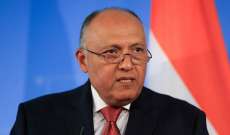 وزير الخارجية المصري: نحترم إرادة الشعب في السودان ولن نقف بجانب أي جهة