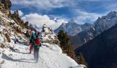 Everest Today: فقدان 3 متسلقين روس أثناء تسلقهم نحو قمة أنابورنا