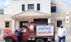 جمعية خالد سويد الاجتماعية تسلم كمية من مادة المازوت الى بلدية القليعة