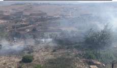 الدفاع المدني أخمد حريقا في بستان في جديدة مرجعيون