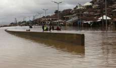 حصيلة قتلى فيضانات نيجيريا منذ حزيران تتجاوز الـ 600 قتيل