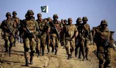 مقتل جنديين باكستانيين في اشتباكات مع عناصر مسلحة شمال غربي البلاد