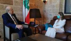 ميقاتي عرض مع سفيرة إيطاليا سبل التعاون بين البلدين