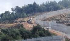 النشرة: الجيش الإسرائيلي استأنف أعمال الصيانة وتركيب سياج معدني جديد مقابل بلدة العديسة