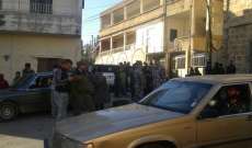 "النشرة":اعتصام لاهالي بلدة حاروف احتجاجا على انقطاع المياه عن منازلهم