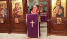 كرياكوس ترأس خدمة أناجيل الآلام المقدسة في كنيسة القديسين سيرجيوس وباخوس في كوسبا