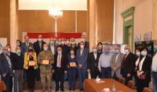 بلدية طرابلس تحتفل تحتفل بإعلان نتائج الفحوصات السلبية لـ520 شخصا