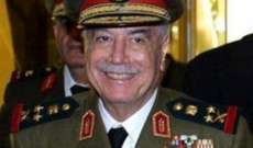 العربية: وفاة وزير الدفاع السوري الأسبق مصطفى طلاس في باريس