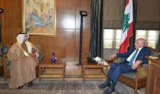 بخاري: نشدد على ضرورة الإسراع بانتخاب رئيس للجمهورية قادر على تحقيق ما يتطلع إليه الشعب اللبناني