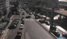 حركة المرور كثيفة من تقاطع الشفروليه بإتجاه الحازمية