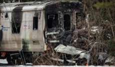 إصابة 9 أشخاص إثر اصطدام حافلة بقطار للركاب في إستونيا