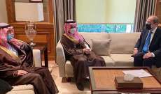 بن فرحان سلم الصفدي رسالة من الملك السعودي لنظيره الأردني: نقف معا بمواجهة كل التحديات