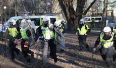 الشرطة السويدية: إصابة 3 متظاهرين بالرصاص خلال إحتجاج ضد حركة يمينية متطرفة
