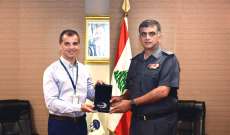  اللواء عثمان التقى رئيس قسم الحوكمة في بعثة الاتحاد الأوروبي