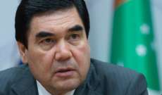 الرئيس التركماني وجه  توبيخا صارما لوزير الداخلية لسوء أدائه